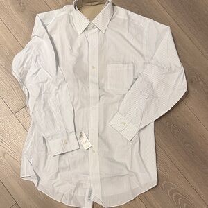 Brooks Brothers Light Blue Checkered Dress Shirt